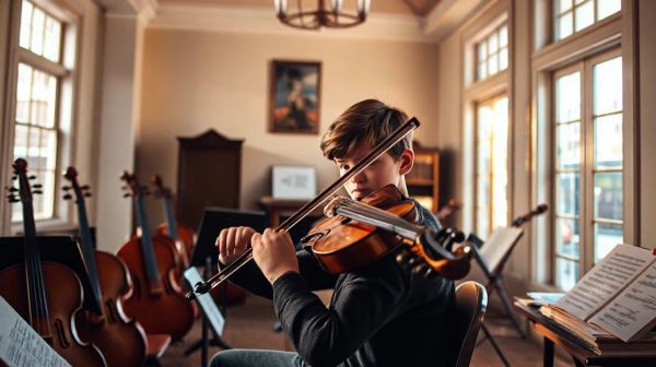 Meilleurs cours de violon à Valenciennes pour apprendre vite